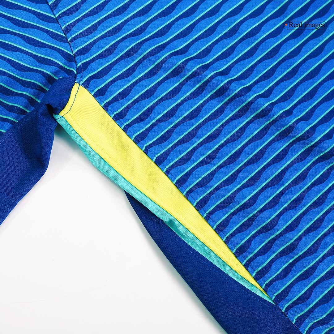 NEYMAR JR #10 Brazil Away  Soccer Jersey 2024 Authentic Kit