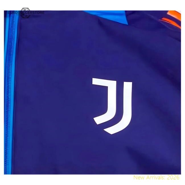2024-2025 Juve Rainjacket (navy) - Competitive Price - Premium Collection
