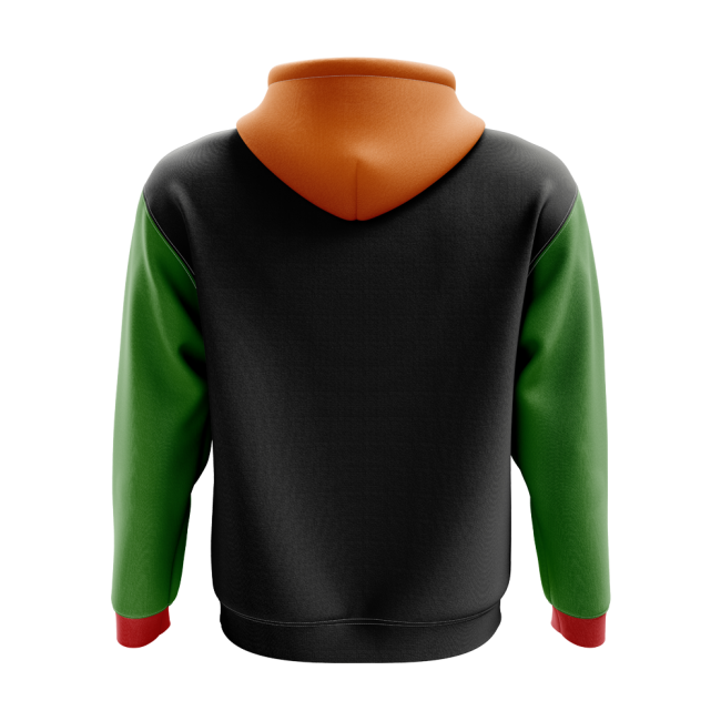 Zambia Concept Country Football Hoody (black) - Official Design