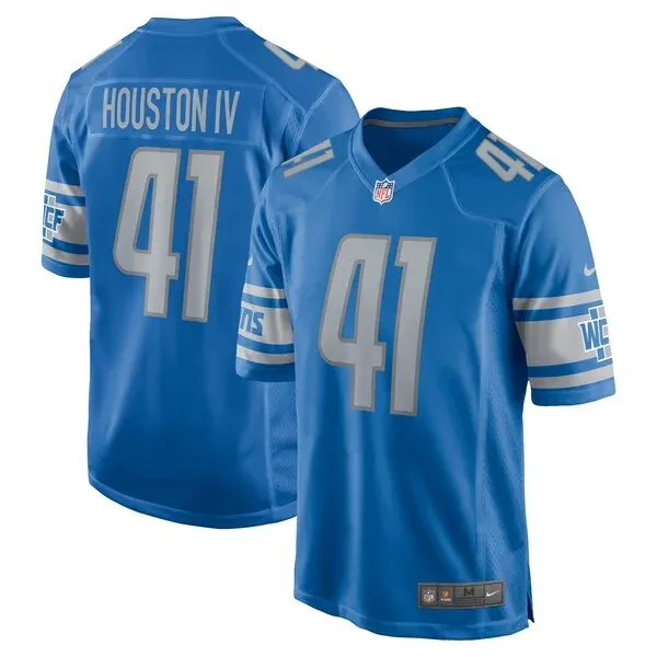 None James Houston Game Jersey - Blue | NFL Player Jersey | NFL Footba