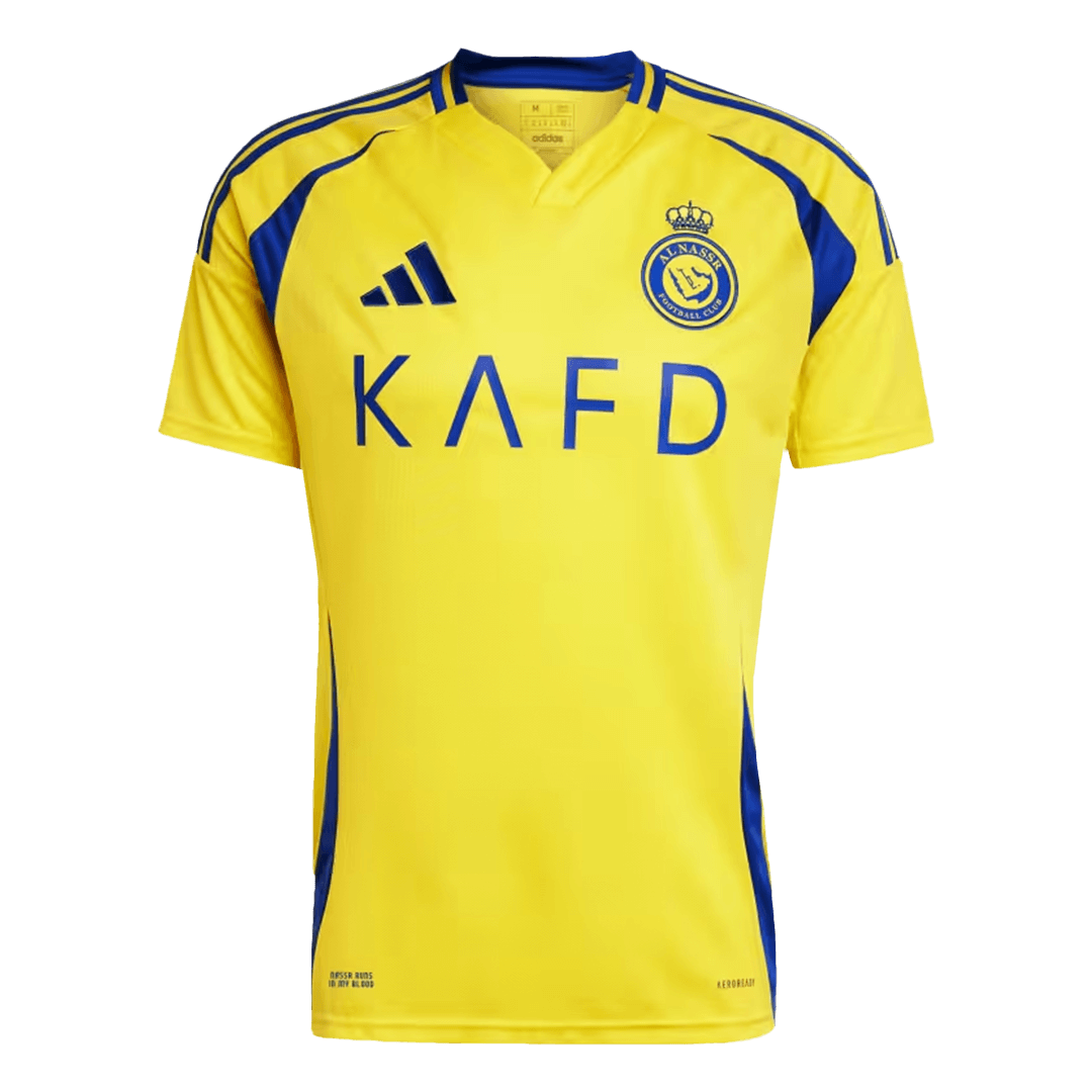 Al Nassr Home  Soccer Jersey 2024/25 Authentic Kit