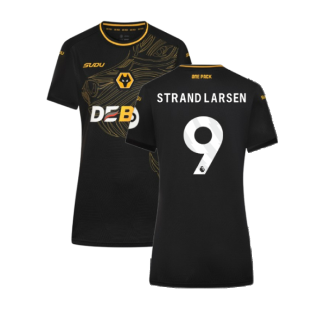 Official Licensed Passionate Wolves Wolves Away Shirt Womens Stran...
