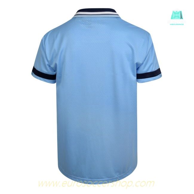 Score Draw Manchester City 1994 Retro Football Shirt