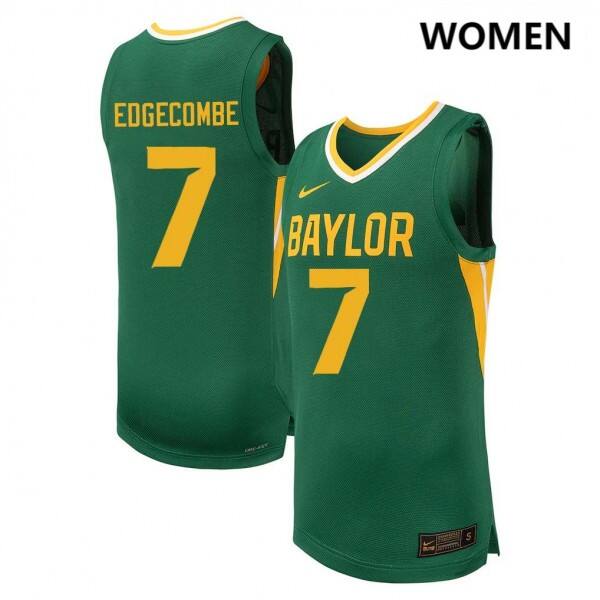 Women Elite Program #7 Vj Edgecombe Women Green Pro-level Jersey