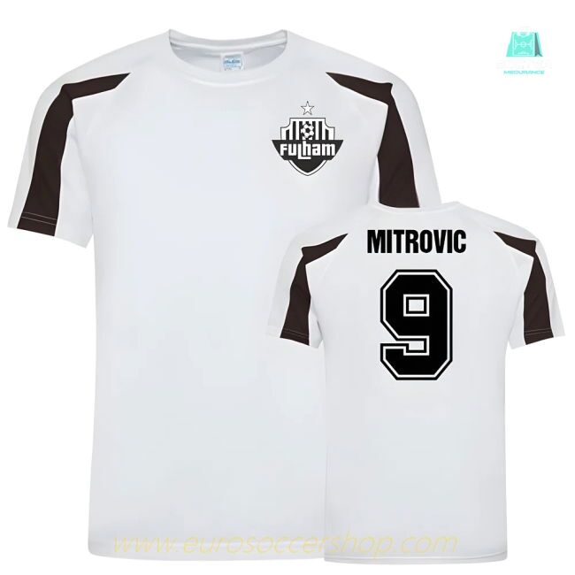 Aleksandar Mitrovic Fulham FC Sports Training Jersey (White)