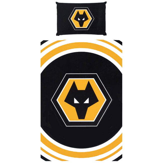Elite Wolverhampton Wanderers FC Pulse Single Duvet Set