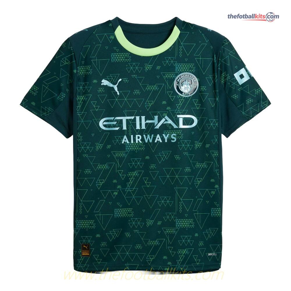 Player Version Manchester City Fourth Football Shirt 2025/26 Season