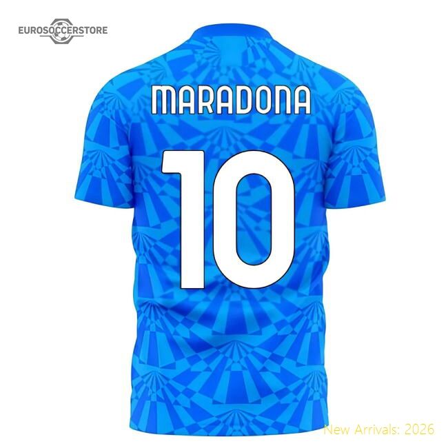 Authentic Home Napoli Maradona Jersey 2023-2024 Durable