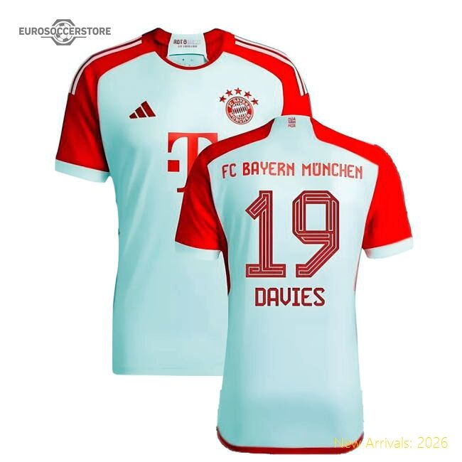 2023-2024 Bayern Munich Main Jersey (davies 19) - Collectors Item