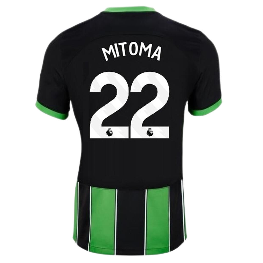 BrightonHove Albion 2324 Away Soccer Jersey Football Shirt MITOMA 22