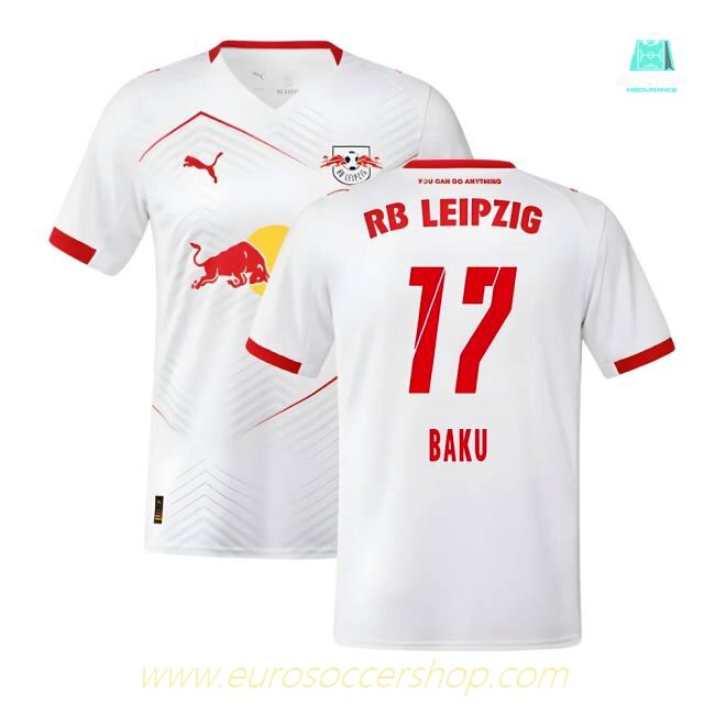 2025-2026 Red Bull Leipzig Home Shirt (Baku 17)