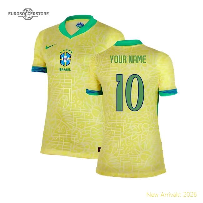 Football Brazil Jersey - Elite 2024-2025 Edition Classic
