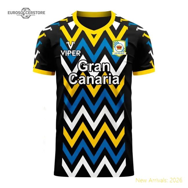 Top-Quality Las Palmas 2025-2026 Away Concept Football Kit (Viper) -