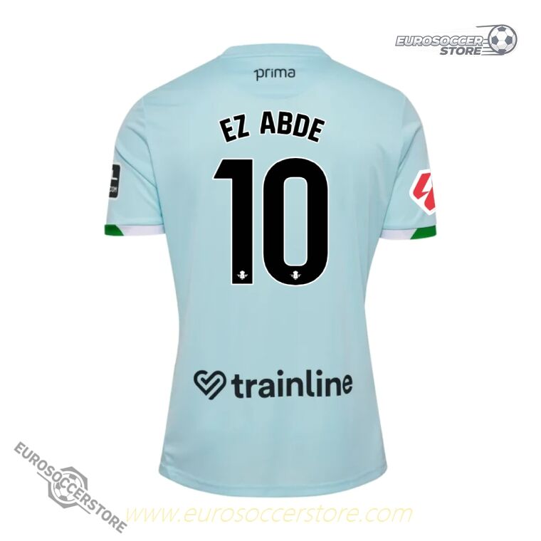Real Betis 25-26 Season Away EZ ABDE Number 10 Jersey