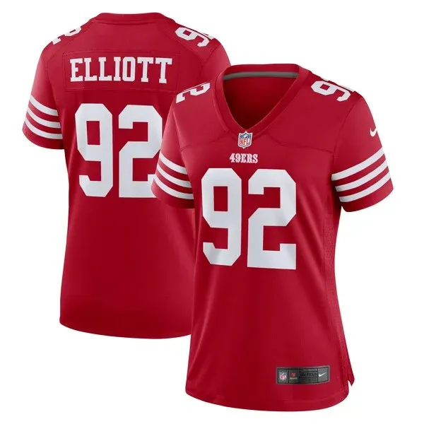 Performance San Francisco 49ers Game Jersey - Premium Scarlet NFL F...