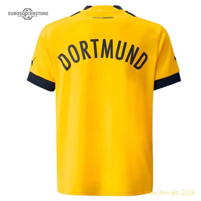 Authentic 2022-2023 Borussia Dortmund Home Shirt (Kids)