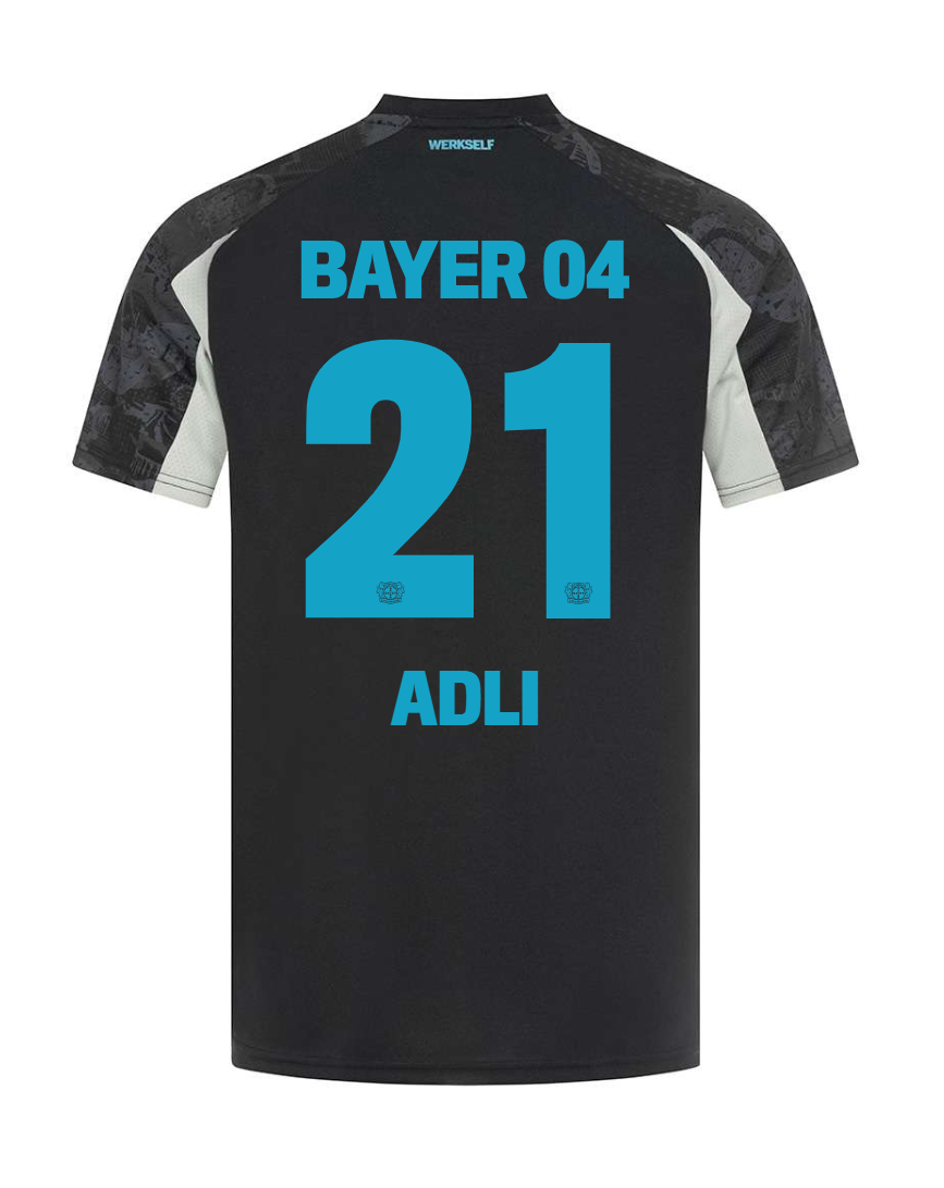 Bayer 04 Leverkusen ADLI 21 Third Football Jersey for the 24-25 Season