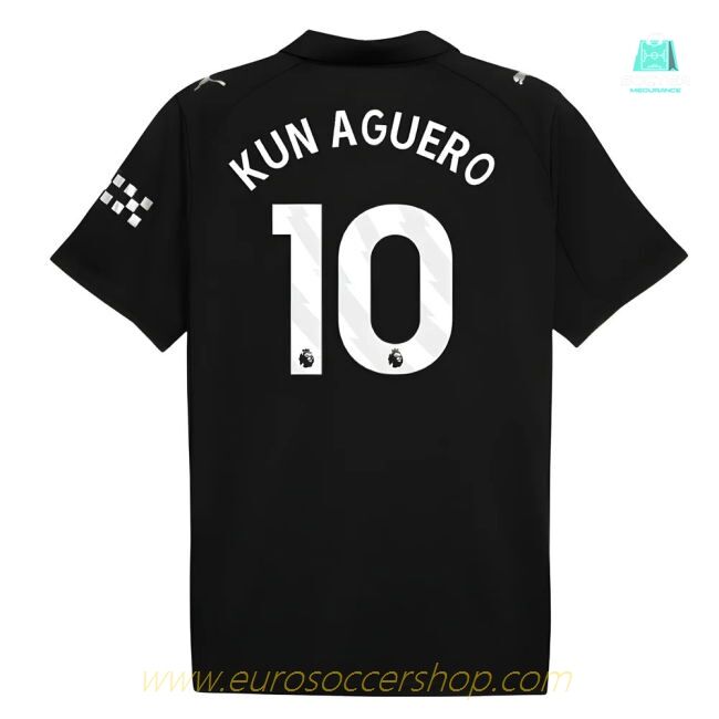 2025-2026 Man City Away Shirt (Kun Aguero 10)