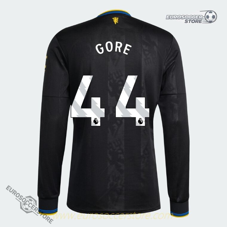 Manchester United's 25-26 Third Long Sleeve Jersey with GORE 44 Technology