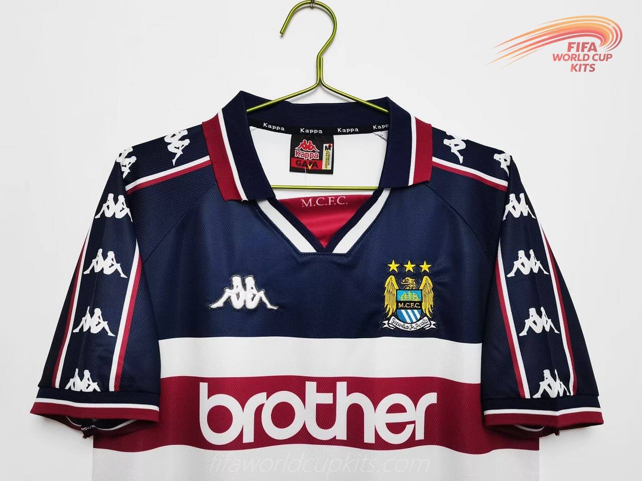 Manchester City 97-98 Away Football Kit