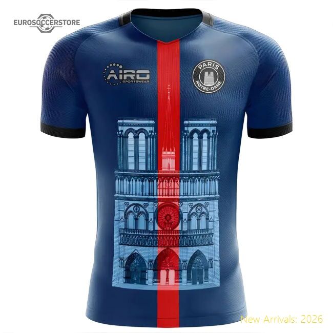 Match-Day 2025-2026 Notre Dame Home Concept Football Shirt - Womens