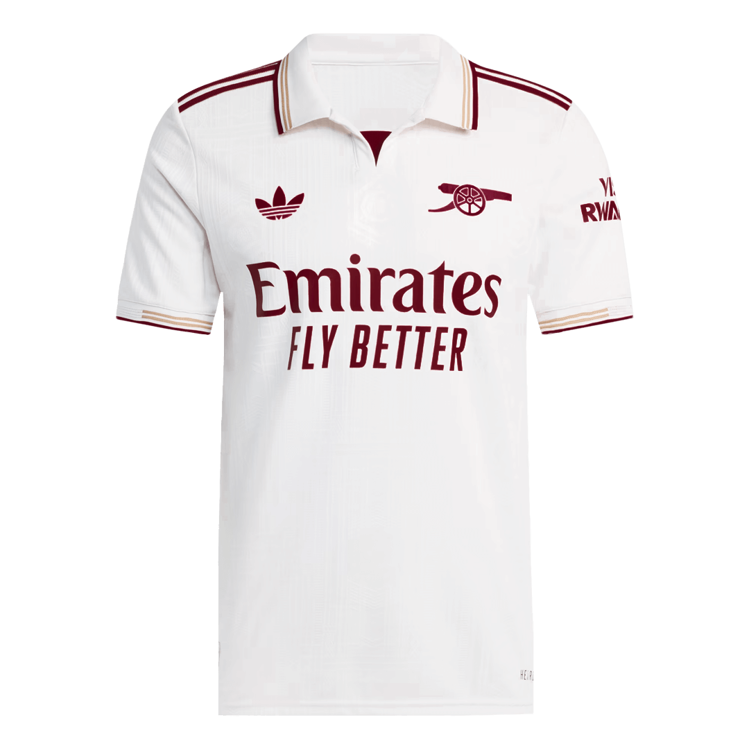 Arsenal Third Away Authentic Soccer Jersey 2025/26
