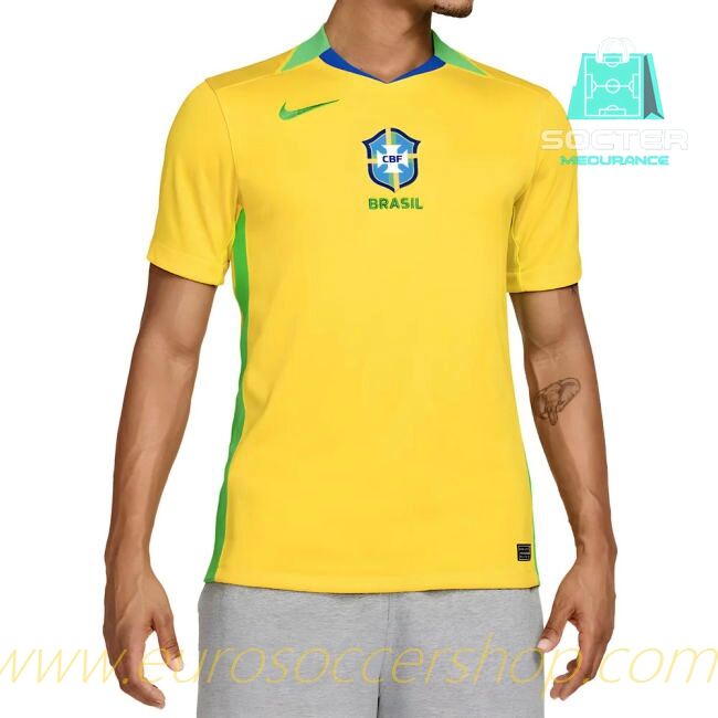 2025-26 Collection Brazilian National Team Home Jersey Women's Version