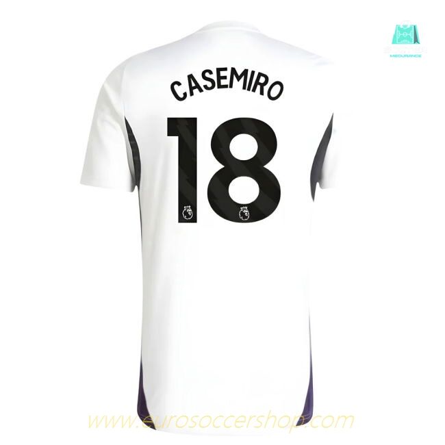 2025-2026 Man Utd Training Jersey (White) (Casemiro 18)
