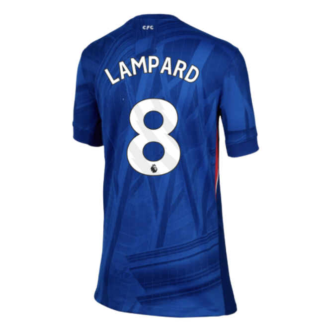 2025-2026 Chelsea Home Shirt (Kids) (Lampard 8) - game day