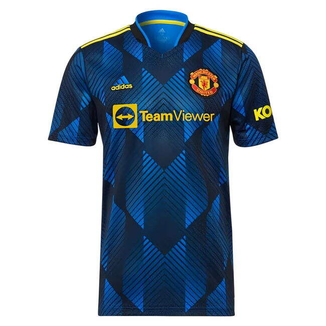 Fan Quality Man Utd Third Supporter Kit (Adults) (ROONEY 10)