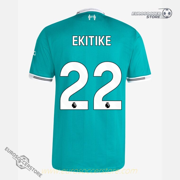 EKITIKÉ's 2025-26 Liverpool Third Jersey (Player Version)