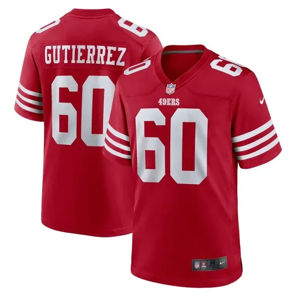 San Francisco 49ers Game Football Jersey - Scarlet S | football app...