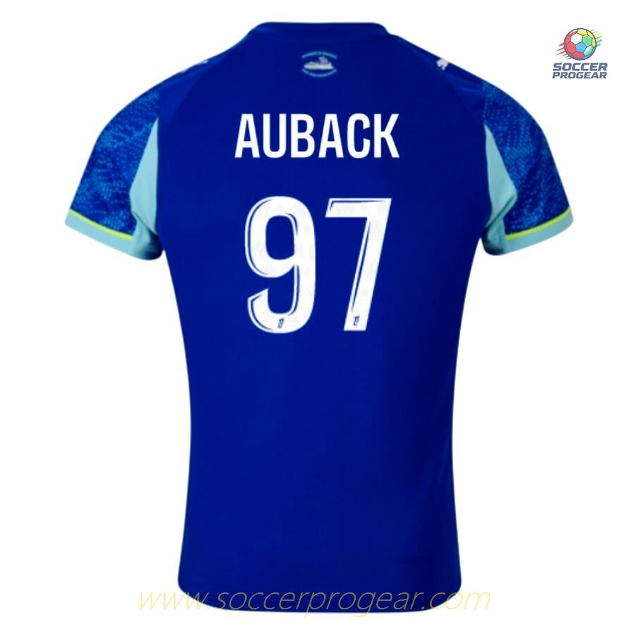 OM High Quality Third Football Jersey 2025-26 Edition Aubameyang AUBACK 97