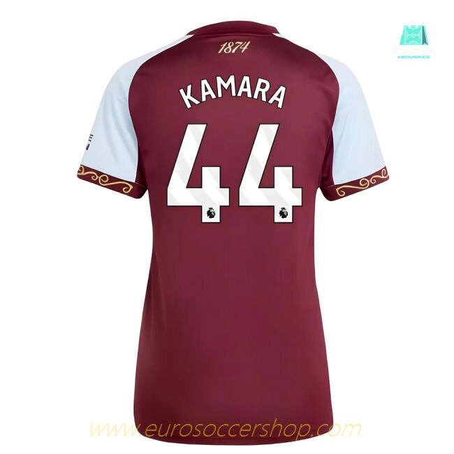 2025-2026 Aston Villa Home Shirt (Womens) (Kamara 44)