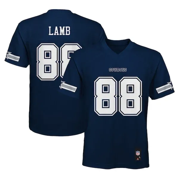 Official DAL Cowboys Replica Jersey - Navy | NFL Fan Apparel