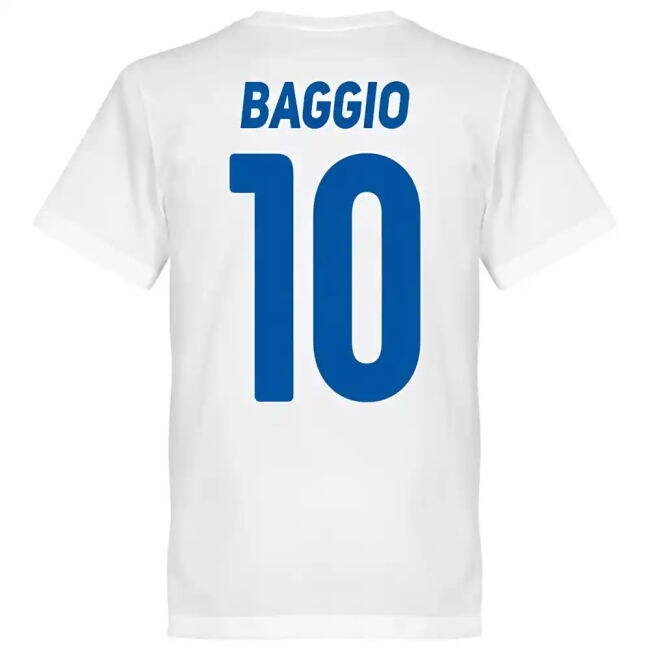 Brescia Roberto Baggio Team - White official style T-Shirt (Unisex