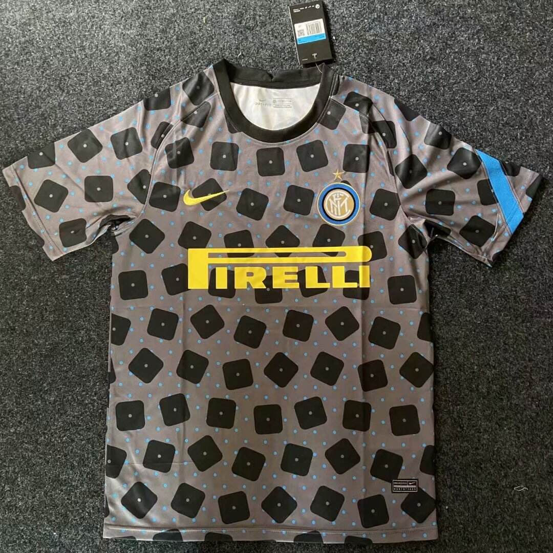 Inter Milan 21-22 Grey Football Jersey Shirt - Official Replica 16479