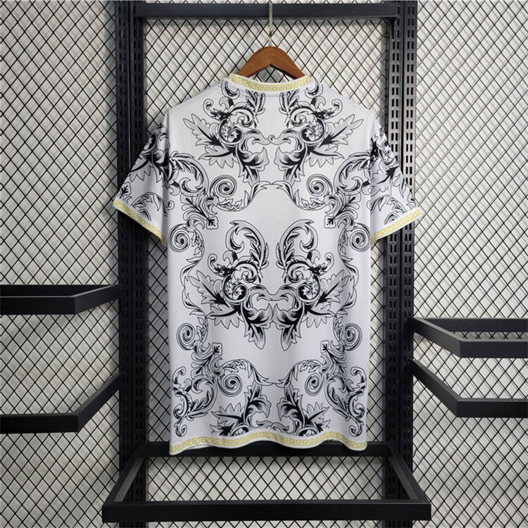 Professional Official Quick Dry Italy X Versace White Shirt
