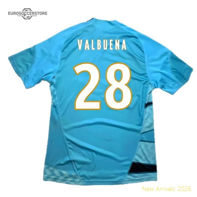 Match-Day Marseille 2009-10 Away Shirt ((Excellent) M) (Valbuena 28)