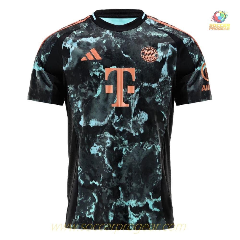 Team Soccer Football Shirt Player Version Bayern Munich Away 2024-2025 Season