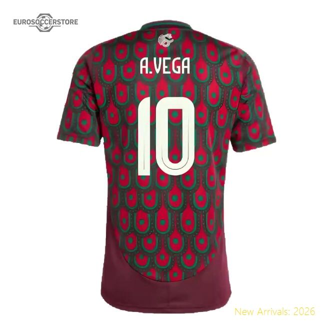 Premium-grade 2024-2025 El Tri Main Jersey (avega 10) - World Cup Edition