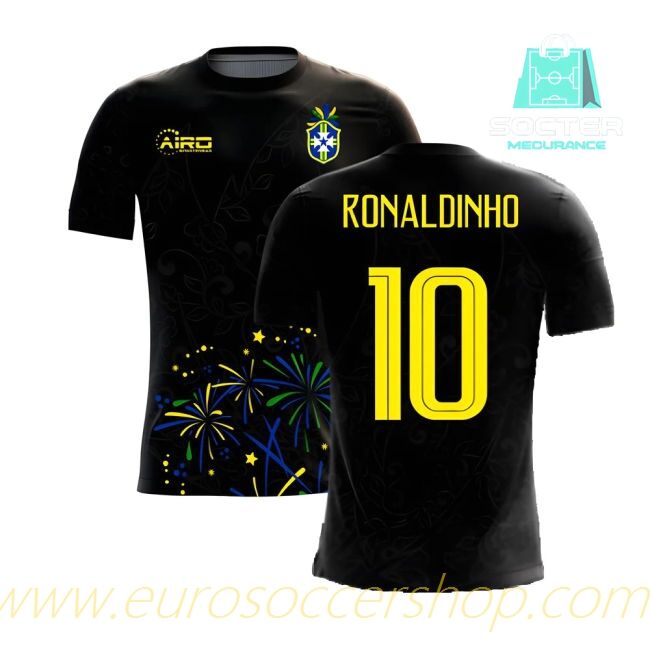 2025/26 Campaign Brazil Fan Edition Third Kit Libero (Ronaldinho 10)