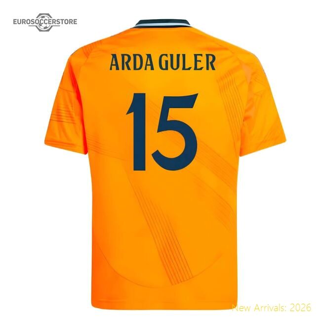First-class 2024-2025 Real Madrid Away Youth Kit (arda Guler 15)