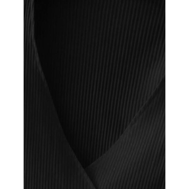 Knitted Ribbed Wrap Top OP4463