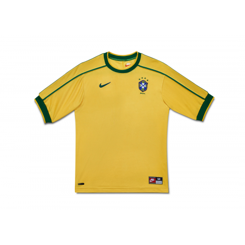 Brazil Home 1998-2000 Retro Soccer Jersey Shirt - Official Replica