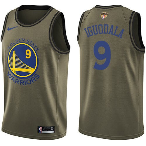Golden State Warriors Andre Elite Collection Jersey Athletic Fit #9