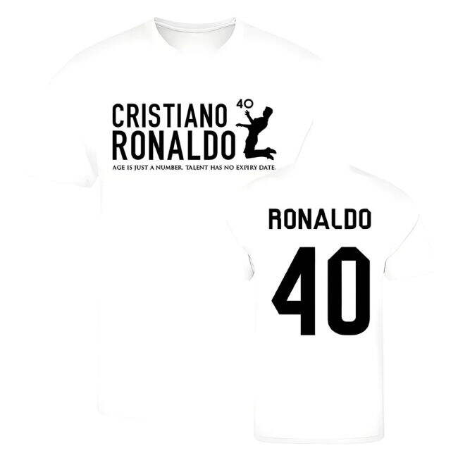 T-Shirt for Cristiano Ronaldo at 40 Real Madrid fans