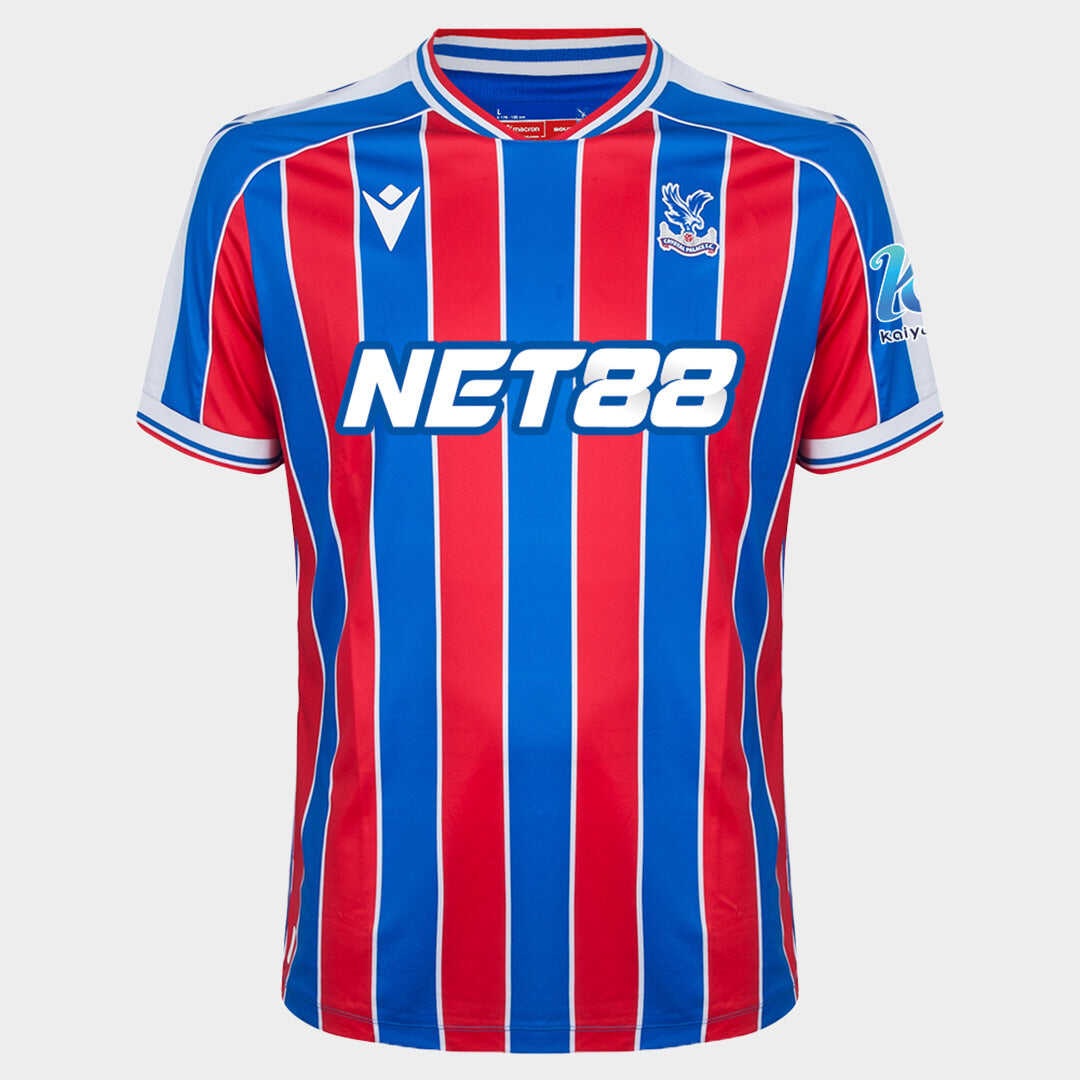 Crystal Palace Home Soccer Jersey 2025/26 (No Badge) Authentic Kit