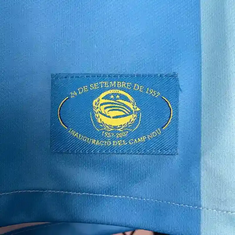 2007-2008 Barcelona Jersey retro kit