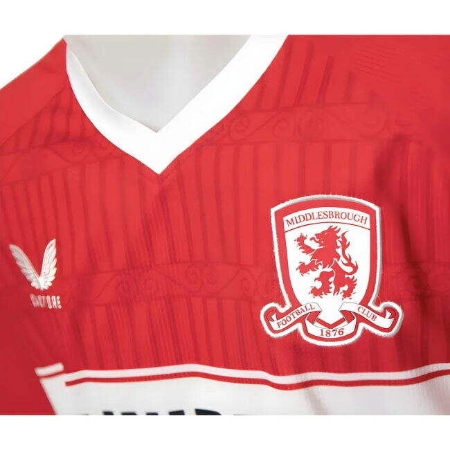 Middlesbrough Exclusive Home Jersey 2025-2026